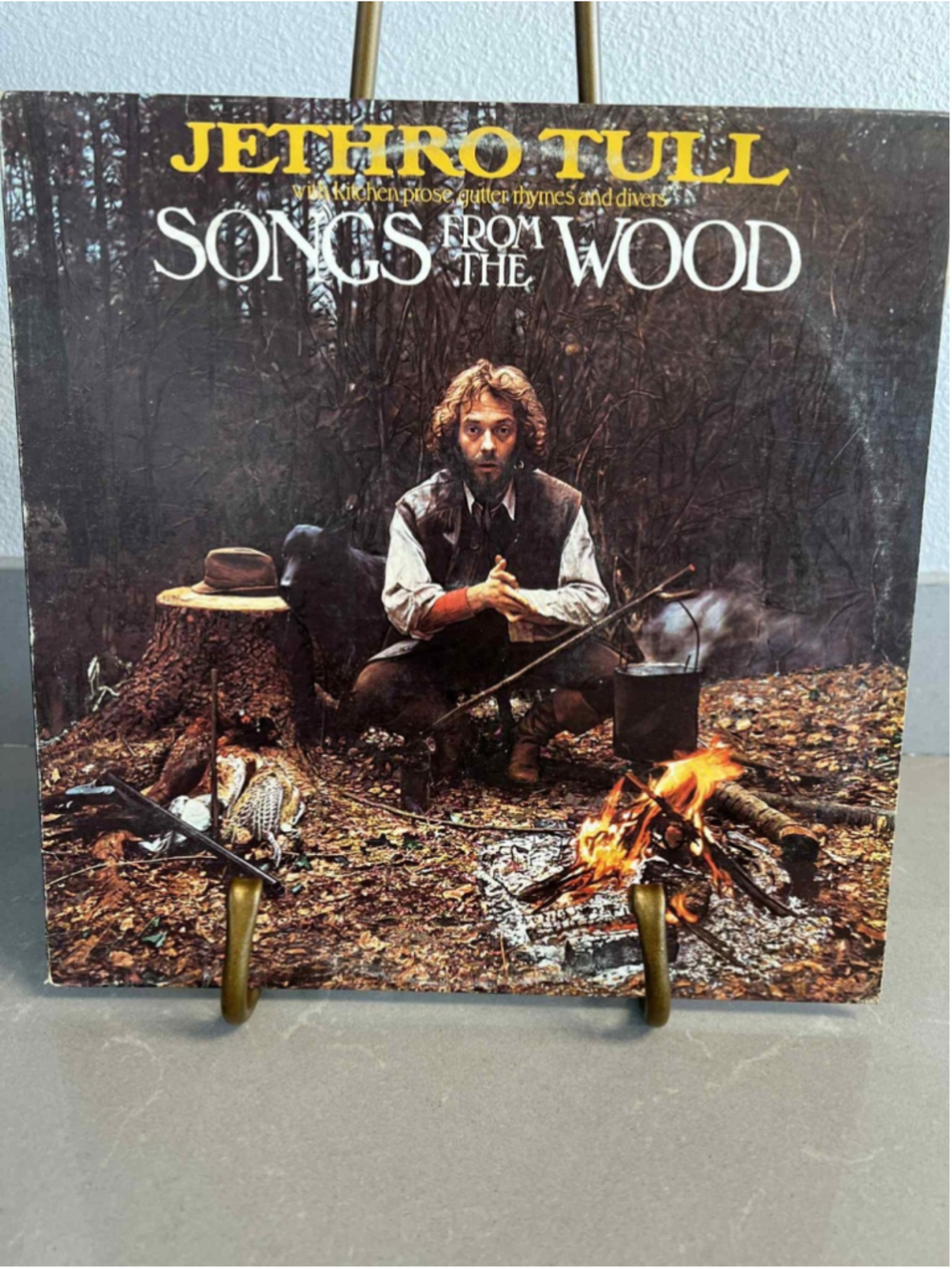 Jethro Tull Songs from the Wood (1977) Vinyl LP Chrysalis CHR 1132 VG+ Record